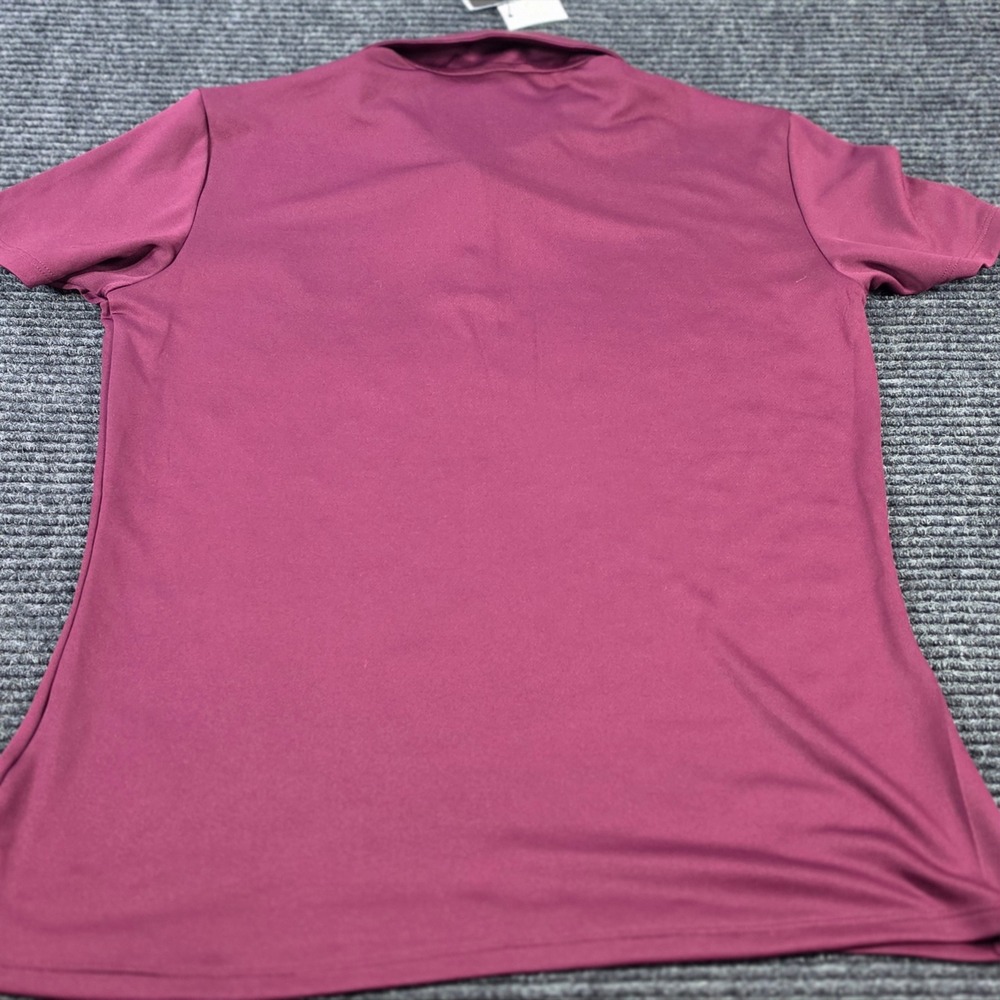 Adidas Golf Polo Shirt Womens Small Maroon NEW FSU Seminoles UPF 50 FK3676 - Picture 5 of 9